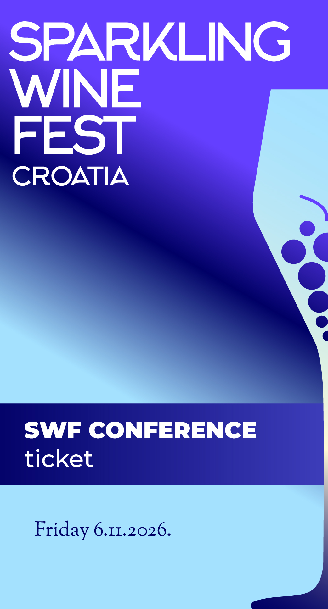 Sparkling wine fest SWF Conference Ticket 6.11. image