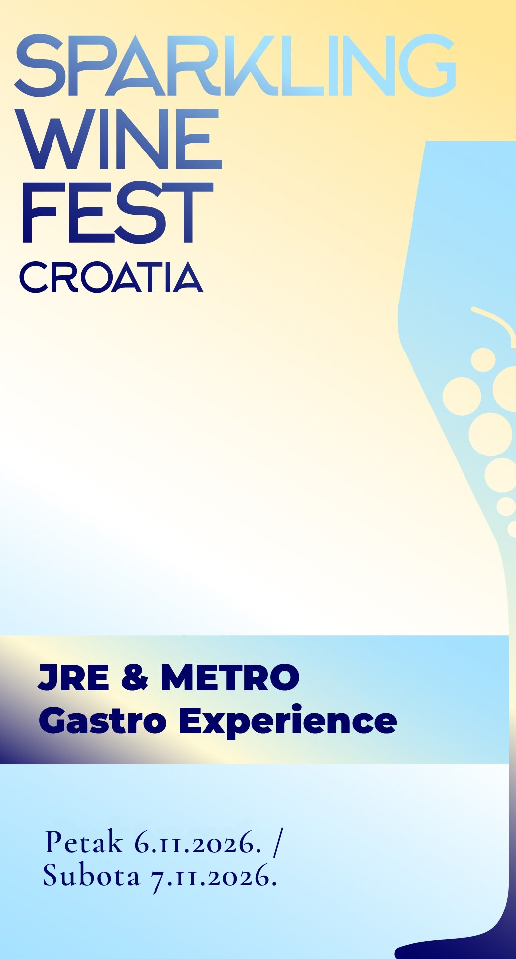 Sparkling wine fest JRE & METRO Gastro Experience image