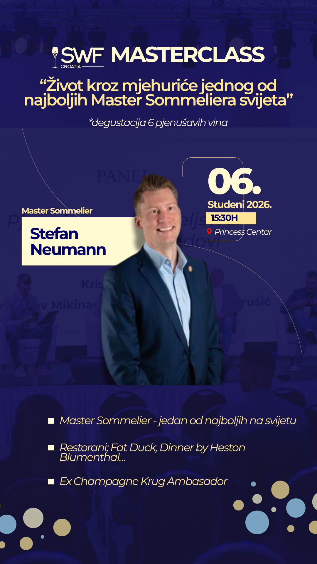 Sparkling wine fest Život kroz mjehuriće jednog od najboljih Master Sommeliera svijeta image