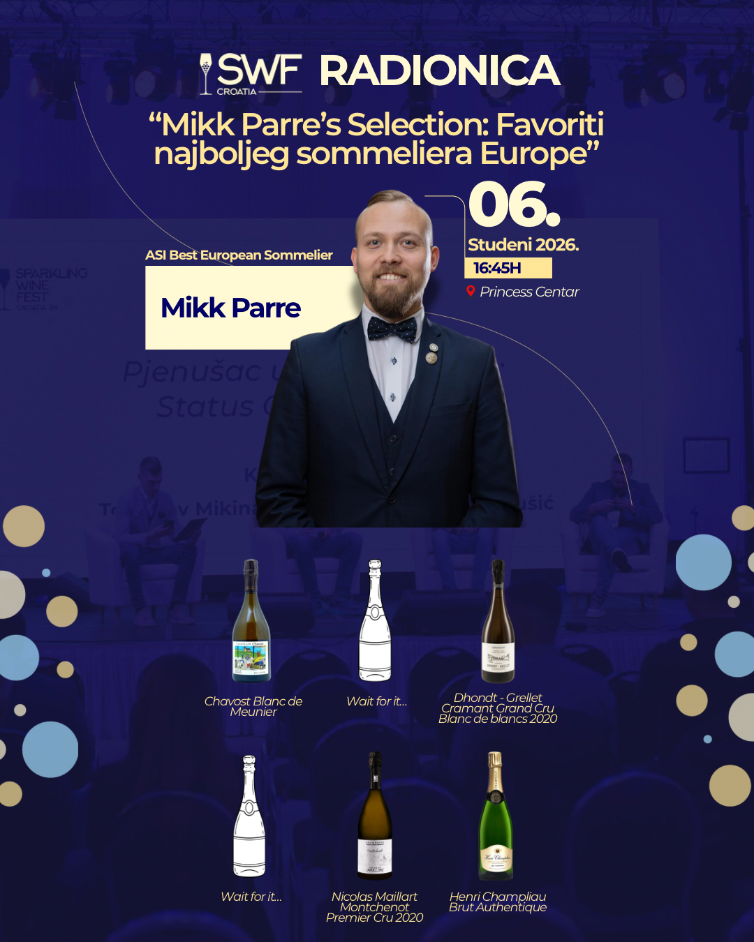 Sparkling wine fest Mikk Parre’s Selection: Favoriti najboljeg sommeliera Europe image